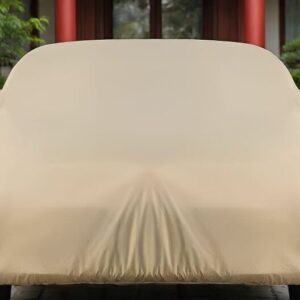 Cream Color Car Cover